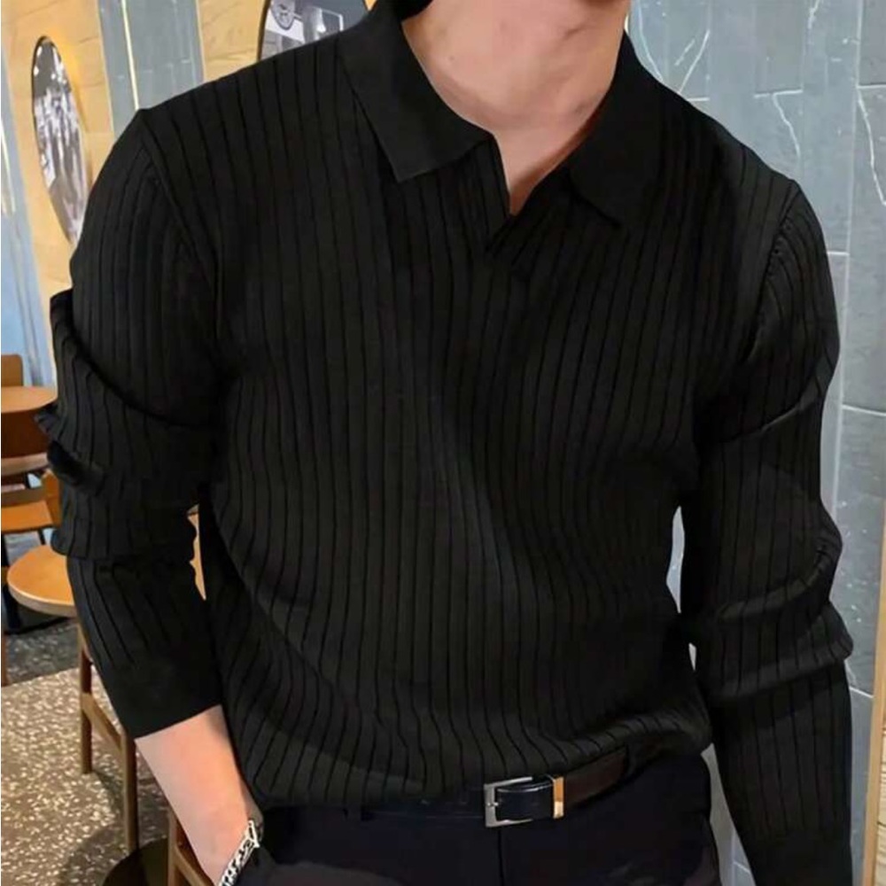 Men's l Solid Slim Fit Polo Shirt